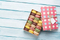 Wholesale Cheap Custom Printed Logo Food Grade Paper Multi-Color Disposable Degradable Bakery Doughnut Cake Packaging Box with Lid