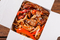 Factory Wholesale Customized Food Grade Takeaway Sushi Fried Chicken Chips Burger Container Disposable Cardboard Paper Food Storage Box with Lid