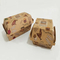 Lunch Box Breakfast Bread Dessert Packaging Sandwich Thick Egg Toast Paper Holder Hamburger Breakfast Blue Paper Box