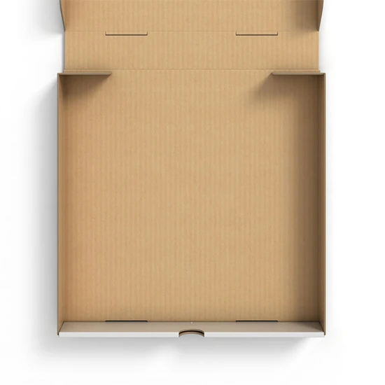 Factory Cheap Wholesale Customized Disposable Eco-Friendly Offset Printing Corrugated Kraft Paper Fast Food Lunch Meal Packaging Pizza Box for Food Use