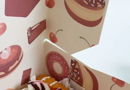 Factory Cheap Wholesale Custom Transparent Window Printed Logo Size Food Grade Degradable Doughnut Disposable Bakery Packaging Macaron Paper Cake Cardboard Box