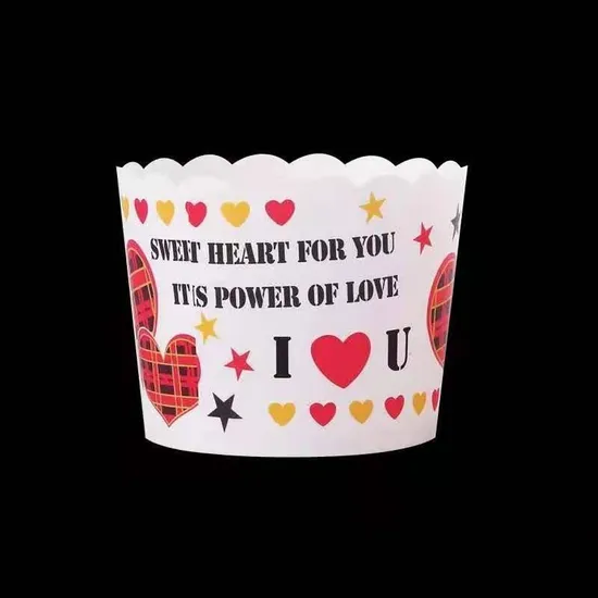 Competitive Price Factory Direct Customizable Paper Cake Box Baking Cups Muffin Baking Paper Cake Cup