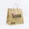 Wholesale Custom Printing Luxury Personalized Degradable Recyclable Shopping Gift Fruit Food Packaging Kraft White Card Paper Bag with Portable Handle