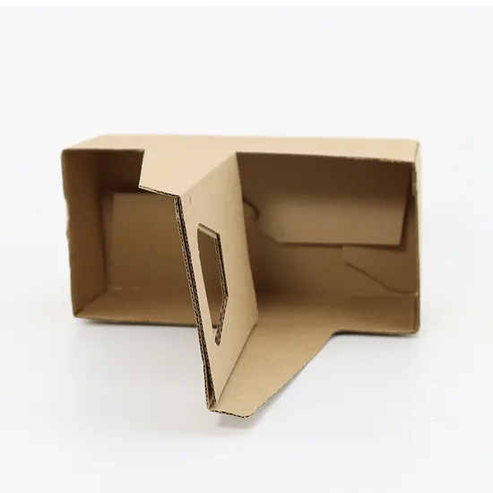 Eco-Friendly 2 4 Cups Portable Kraft Cardboard Corrugated Paper Drinks Cup Carrier Holder for Tea Coffeebeverage Takeout