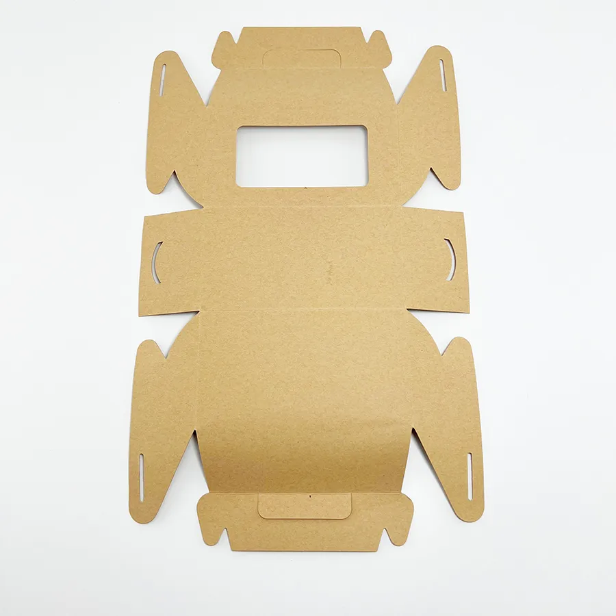 Customized Cheese Cake Paperboard Recyclable Packaging Box Paper Packaging Boxes for Macarondessert Cake Packaging Box