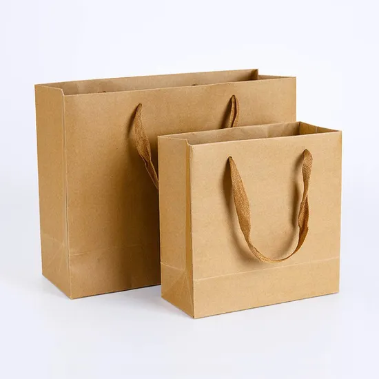 Custom Luxury Printed Colorful Packaging Cardboard Perfume Packaging Shoes Clothing Shopping Paper Bag