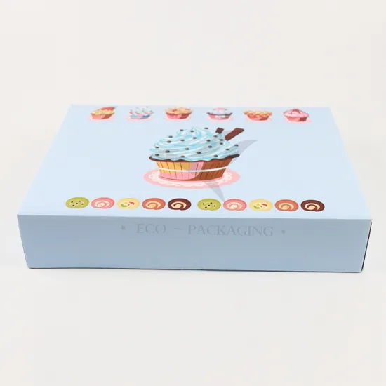 Packaging Ball Food Doughnut Paper Cake Eco Friendly Cooky Cardboard Donut Box Window