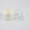 Factory Wholesale Cheap Customized Food Grade Disposable Biodegradable Soup Sauce Cup Ice Cream Cold Paper Cup with Lid and Spoon