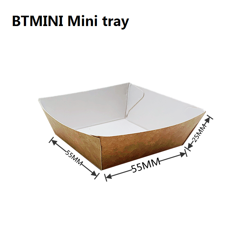 High Quality Christmas Gift Packing Hamper Customized Paper Box Tray Food Packaging Cardboard Tray Box