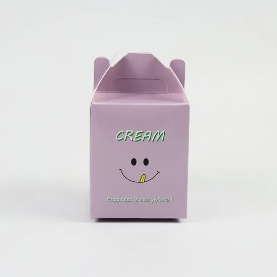 Folding Donut Cake Packaging Box Take Away Cupcake Box Bakery Cake Packing Donut Box