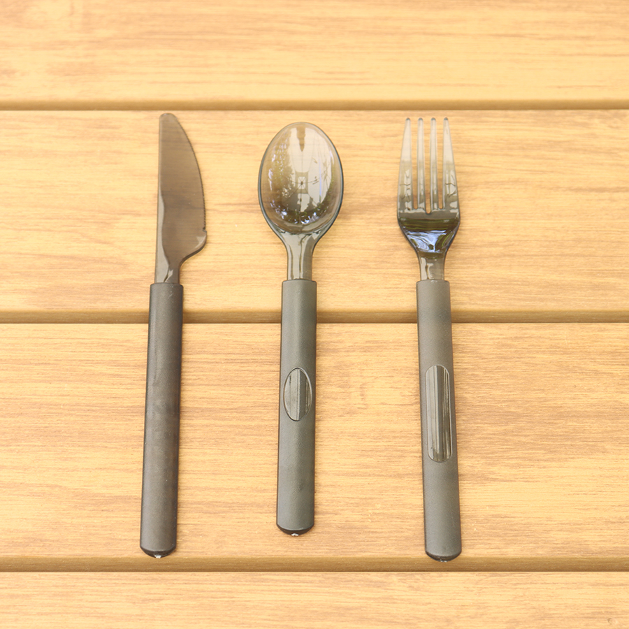 Factory Cheap Wholesale Customized Food Grade Disposable Recyclable Eco-Friendly Spoon Fork Knife Plastic Or Paper Cutlery