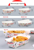 Factory Custom Food Grade Disposable Paper Cone Shape French Fries Chips Fried Chicken American Potato Stick Snacks Egg Waffle Fast Food Packaging Paper Chip Cup