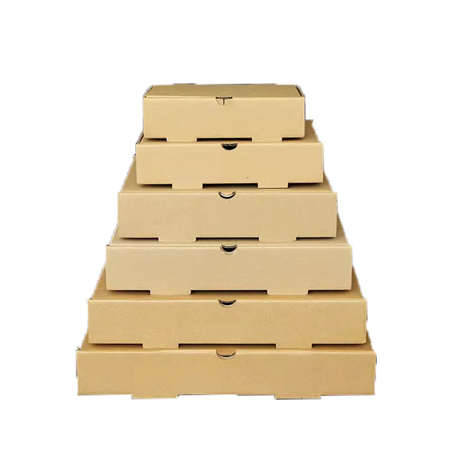 High Quality Box Packing Pizza Box Paper Custom Biodegradable Pizza Box Fast Food Container Delivery Pizza Box