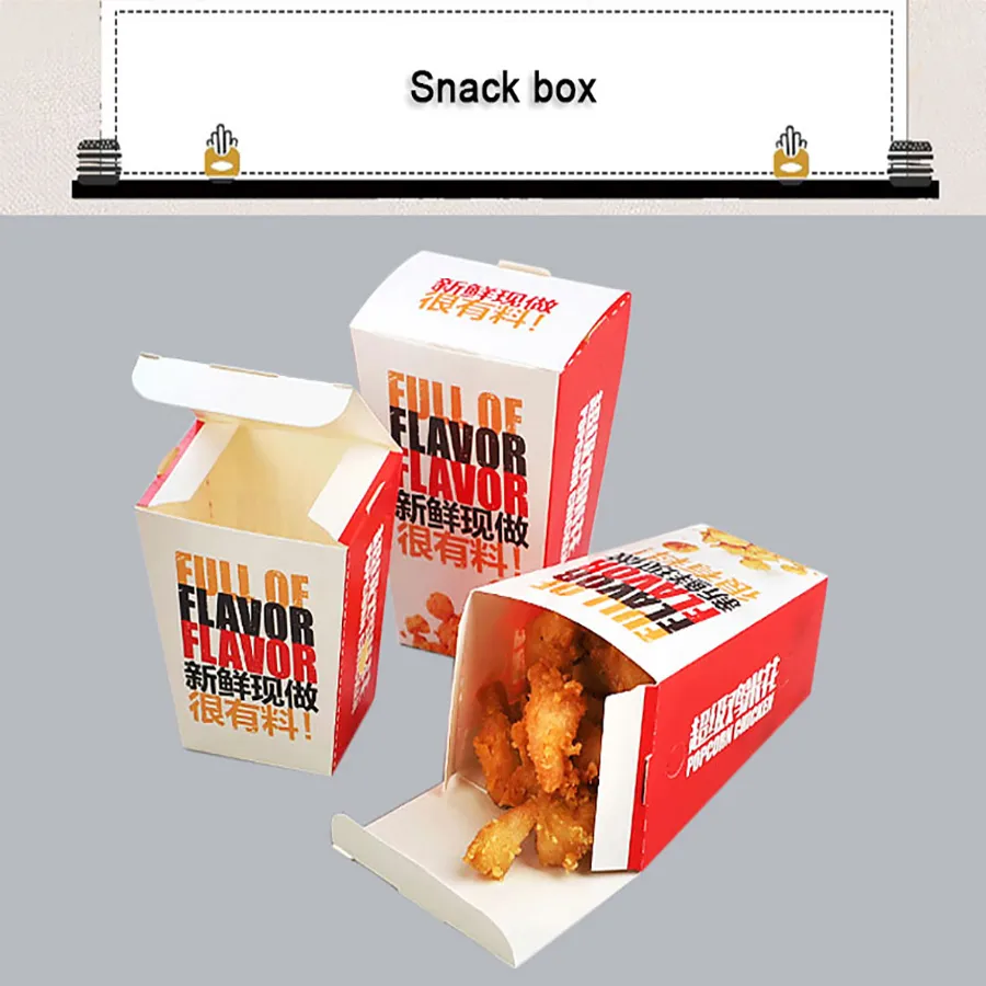 Wholesale Customized Paper Bucket Compostable Paper Popcorn Chicken Soup Bucket