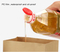 Packaging Paper Bags Disposable Oil-Proof Storage Takeout Supermarket Kraft Paper Bags Delivery Bags for Food
