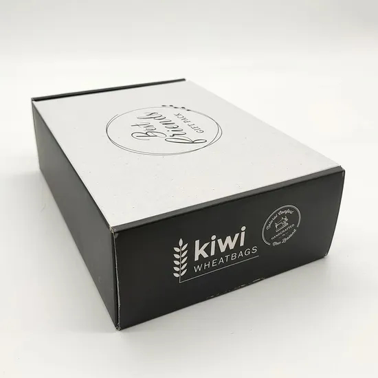 Waterproof and Oilproof Gift Box Packaging Biodegradable Thickened Cowhide Packaging Box