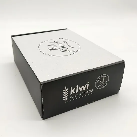 Waterproof and Oilproof Gift Box Packaging Biodegradable Thickened Cowhide Packaging Box