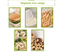 Disposable Custom Printing Boxes for Burger Eco Friendly Burger Box Sugarcane Box