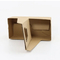 Cup Holder for 2 Cup Kraft Paper Clip Disposable Coffee Drink with Handle Coffee Shop Supplies