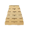 Eco Friendly Kraft Paper Pizza Box Custom Printed Disposable Fast Food Packaging Box