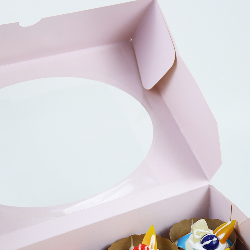 OEM Delivery Donut Food Chocolate Corrugated Paper Cookies Box Packaging Customized Mailer Boxes with Custom Logo