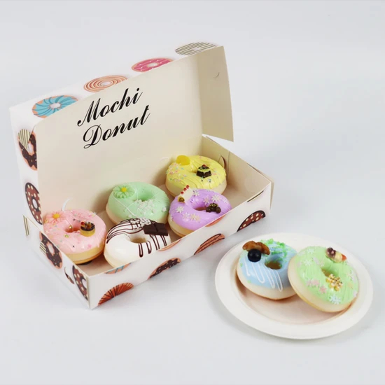 Cake Paper Packaging Muffin Bakery Swiss Roll Dessert Sweet Pastry Cupcake Box