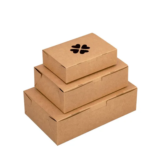 5inch Customized Eco Friendly Salad Fried Chicken Takeout Takeaway Takeaway Food Container Bentofood Packaging Box