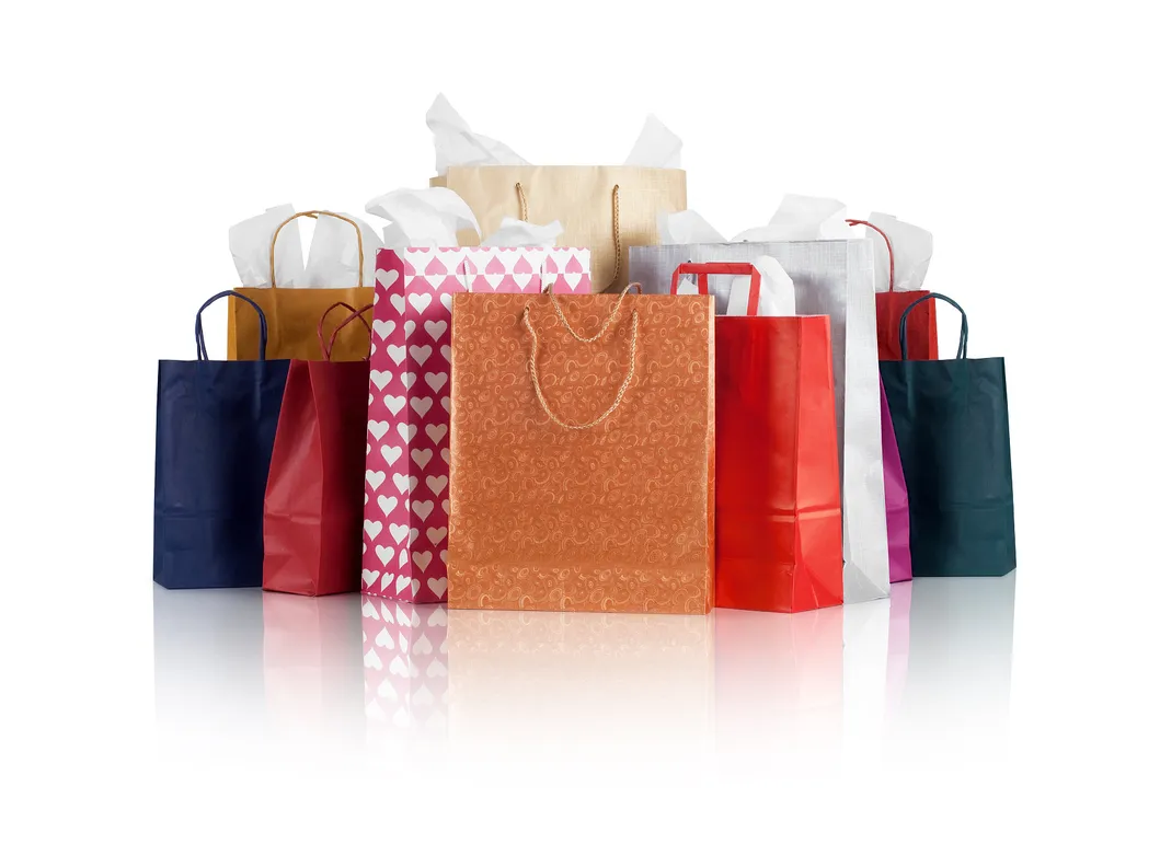 Personalized Paper Bag Shopping Bag Custom Logo Luxury Gift Paper Bag Manufacturer