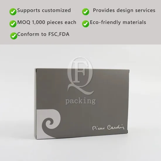 Good Safety Fireproof Customized Luxury Paper Gift Box for Gift Packaging