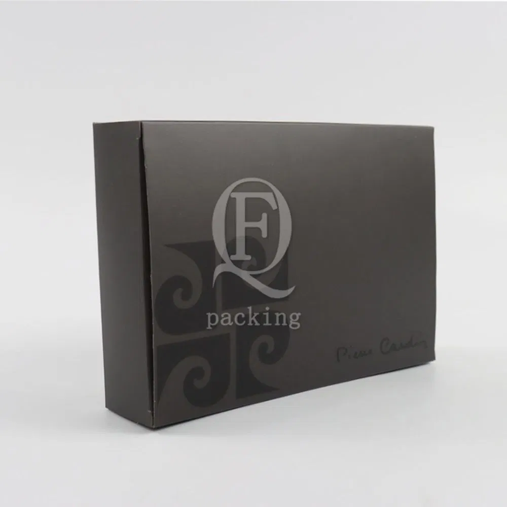 Solid Texture Foldable Customized Paper Gift Packaging Box for Clothing Packaging