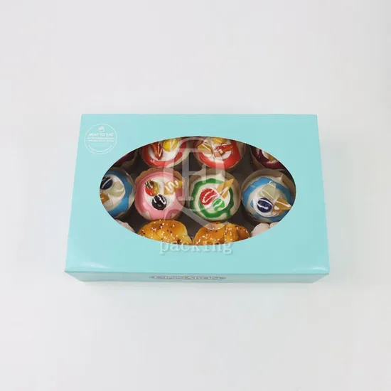 Fancy Design UV Protection Customized Pineapple Cake Packaging Box for Parent-Child Activity