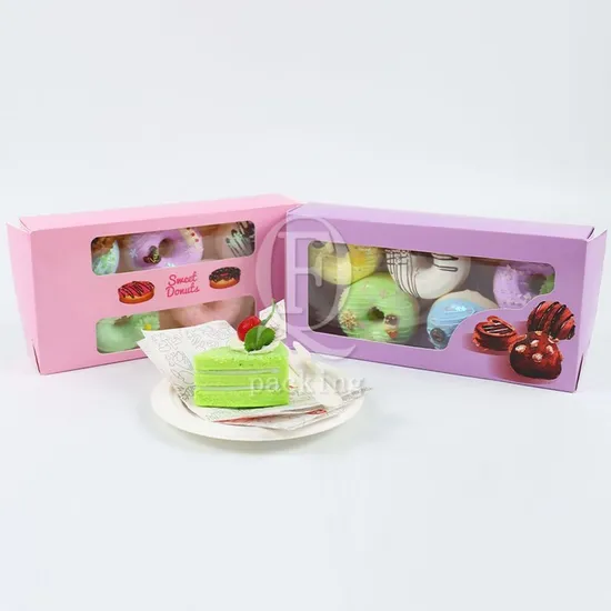Multi-Layer Structure Simple Customized Packaging Custom Cake Boxes for Parent-Child Activity