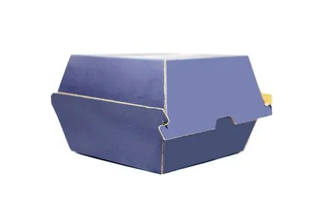 Folding Design High Temperature Resistant Customized Hamburger Box Forming for Working Lunches