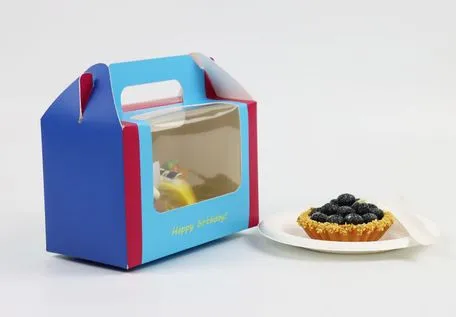 Smooth Coating Easy to Clean Cake Boxes for Weddings for Dessert Shop