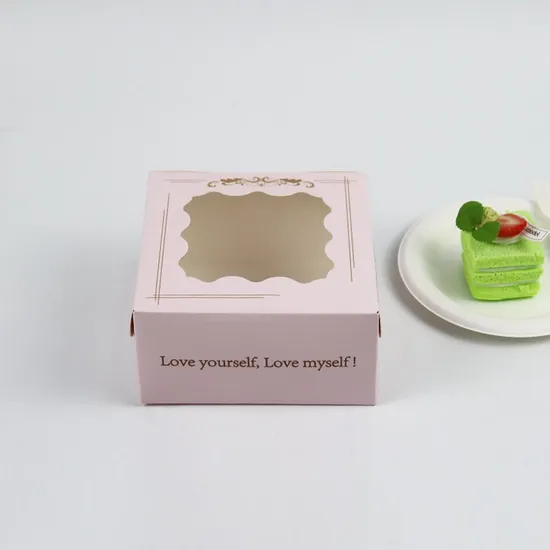 Cake Packaging Box Custom Candy Sweet Packaging Cake Packaging Box Customized Dessert Box