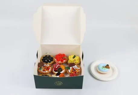 Multi-Layer Structure Smooth Surface Wedding Paper Cakes Boxes for Company Annual Meeting