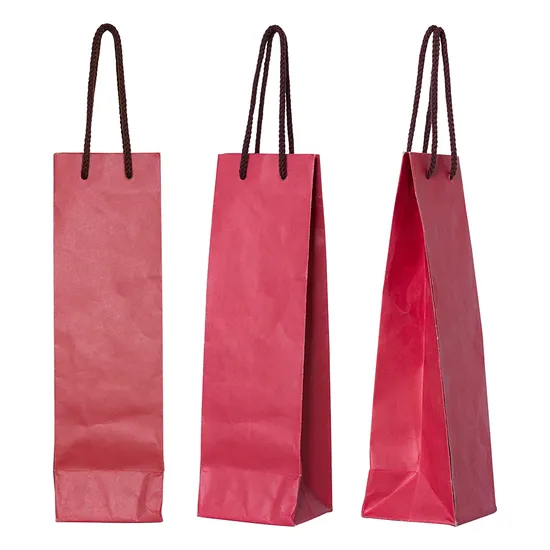 Wholesale Custom Print Luxury Degradable Packaging Shopping Gift Kraft Cardboard Paper Bag with Handle