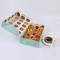 Custom Logo Packaging Cupcake Dessert Pastry Box Translucent Window Muffin Cake Box