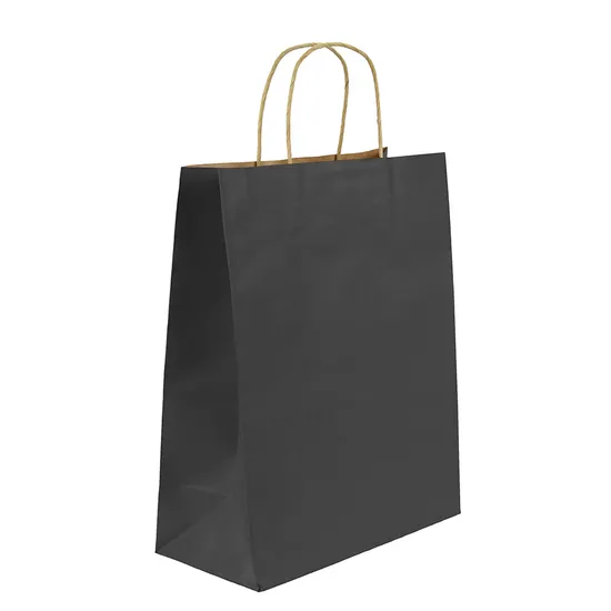 Factory Wholesale Cheap Luxury Gift Shopping Kraft Paper Bag with Custom Logo