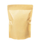Biodegradable Recycled Customized Stand up Pouches Dry Food Packaging Brown Kraft Paper Bag with Translucent Window