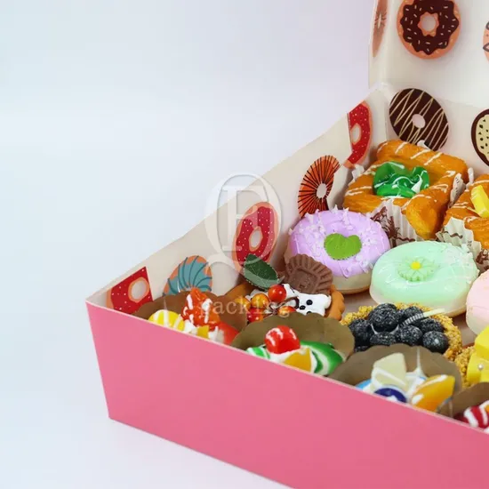 Prevent Leakage Easy to Clean Customized Cake Package Box for Mass Gathering