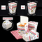 Custom Printed Kids Snacks Set Hamburger Burger Fast Food Paper Box for French Fries Fried Chicken Wing