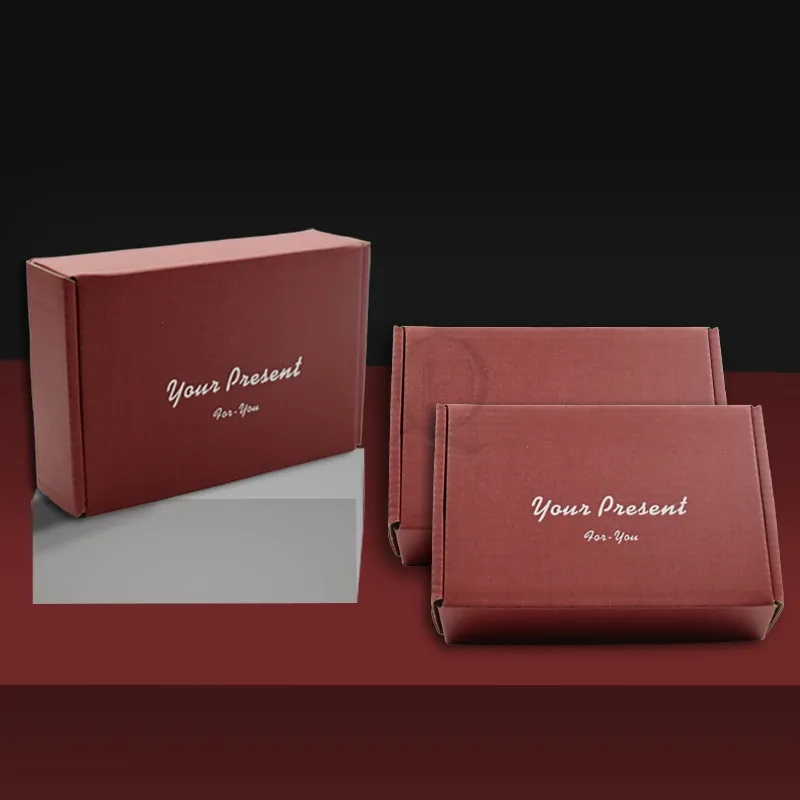 Luxury Eco-Friendly Degradableaircraft Packaging Customized Logo Vegetable Fruit Paper Corrugated Printed Logo Shipping Gift Cardboard Box