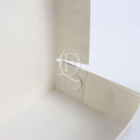 Easy to Stack Anti-Scratch Collapsible Paper Pink Cake Box for Cake Shop