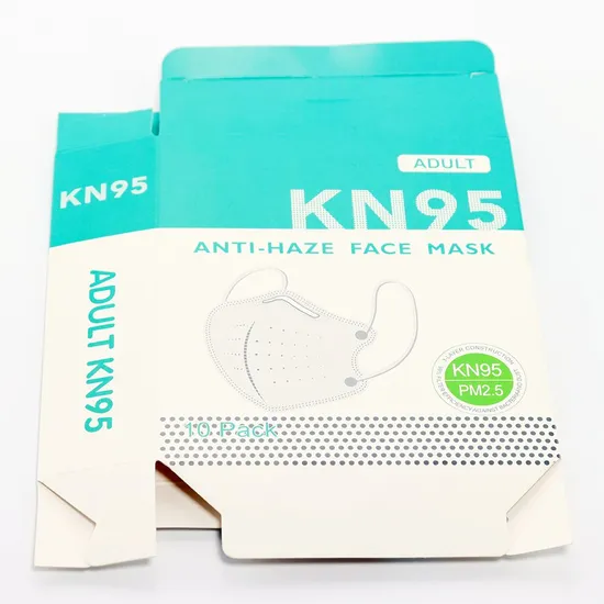 Factory Wholesale Customized Multi Color Packaging Storage Eco-Friendly Degradable Personalized Disposable Cosmetic Gift Carton Medical Mask Paper Box