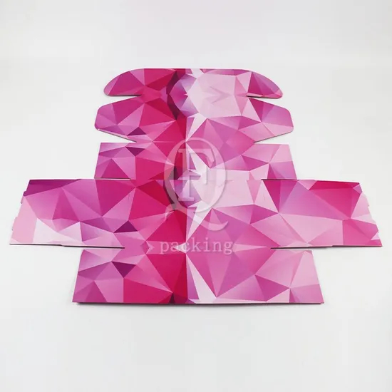 Fashionable and Personalized Exquisite Shape Customized Color Paper Box for Gift Packaging