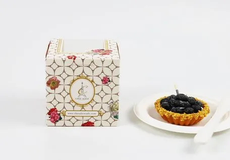 Factory Cheap Wholesale Customized Transparent Window Printed Logo Size Food Grade Doughnut Disposable Bakery Packaging Macaron Paper Cake Cardboard Box