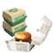 Factory Cheap Customized Print Food Grade Disposable Affordable Takeaway Lunch Fried Chips Chicken Snack Food Packaging Corrugated White Card Paper Burger Box