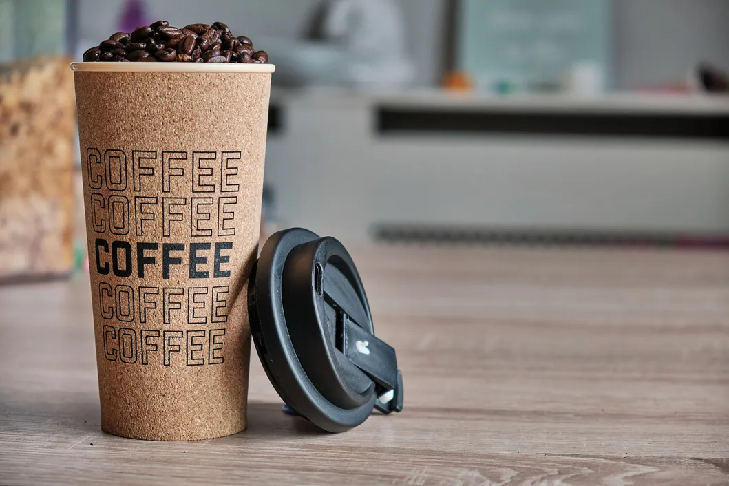 Wholesale Food Grade Eco-Friendly Disposable Custom Juice Plastic Storage Packaging Bubble Milk Tea Juice Plastic Cold Hot Drink Kraft White Card Paper Cup