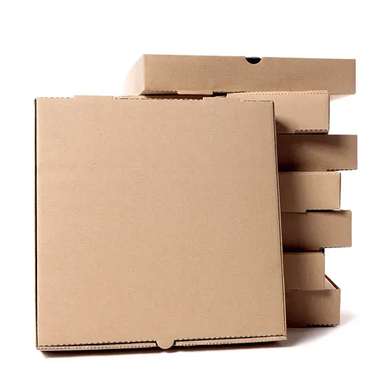 12inch Cheap Customized Recyclable Corrugated Paper Pizza Box for Packing